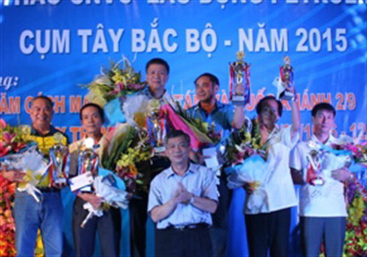 Bế mạc Hội thao CNVC-LĐ Petrolimex Cụm Tây Bắc Bộ năm 2015