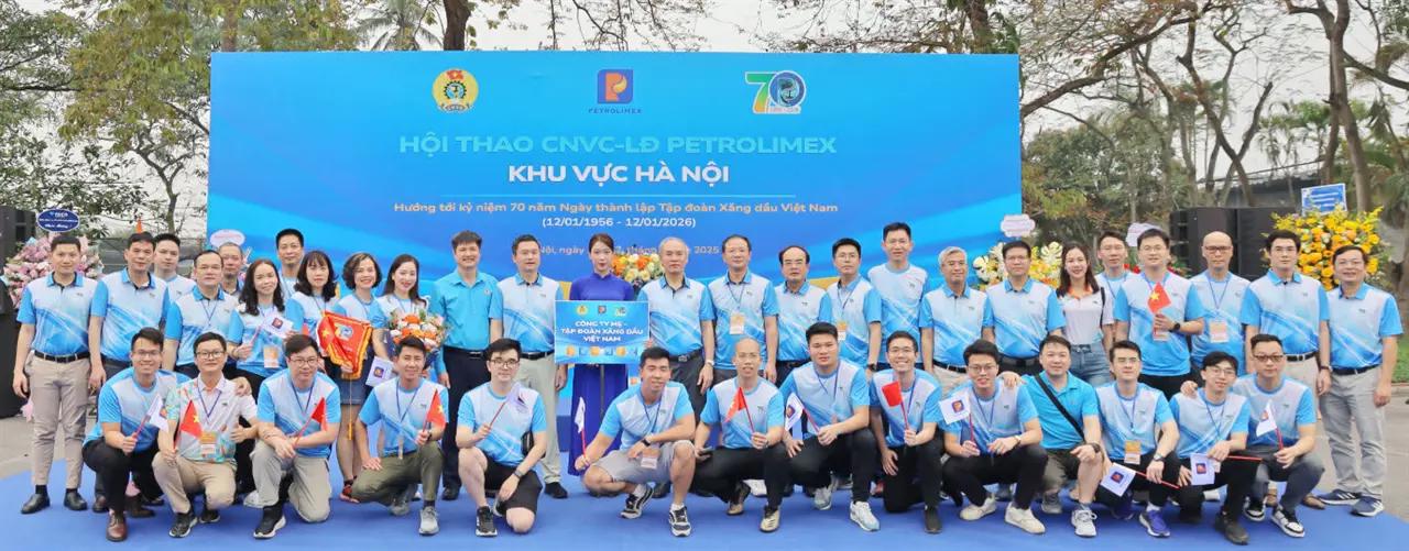 Petrolimex khai mạc Hội thao khu vực Hà Nội chào mừng 70 năm Ngày thành lập