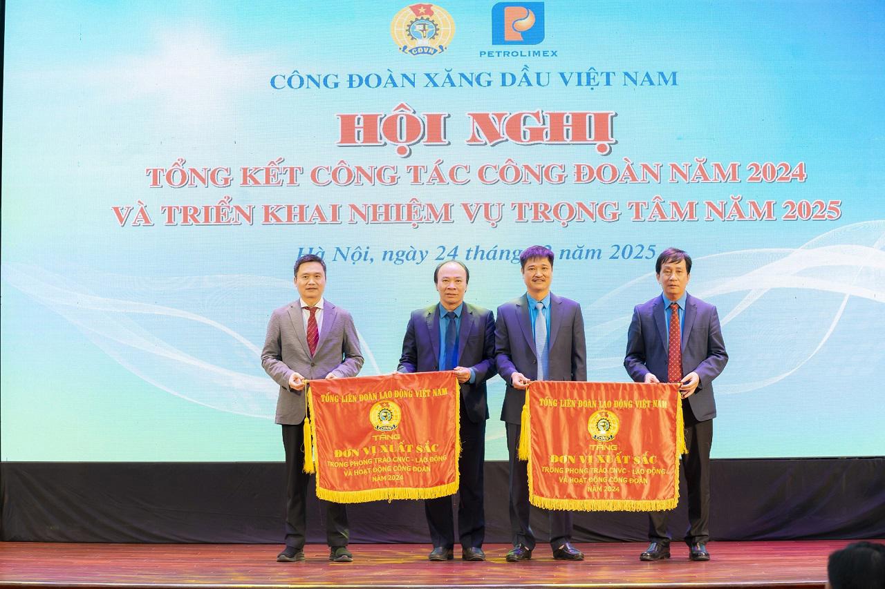 Công đoàn Xăng dầu Việt Nam tổ chức Hội nghị Tổng kết công tác năm 2024