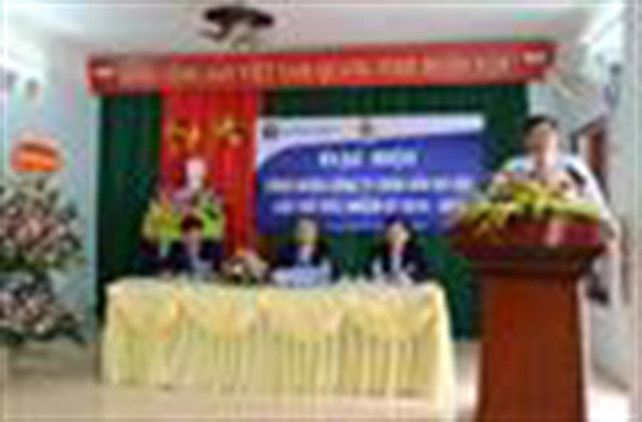 Đại hội lần thứ XVII Công đoàn Công ty Xăng dầu Hà Bắc thành công tốt đẹp