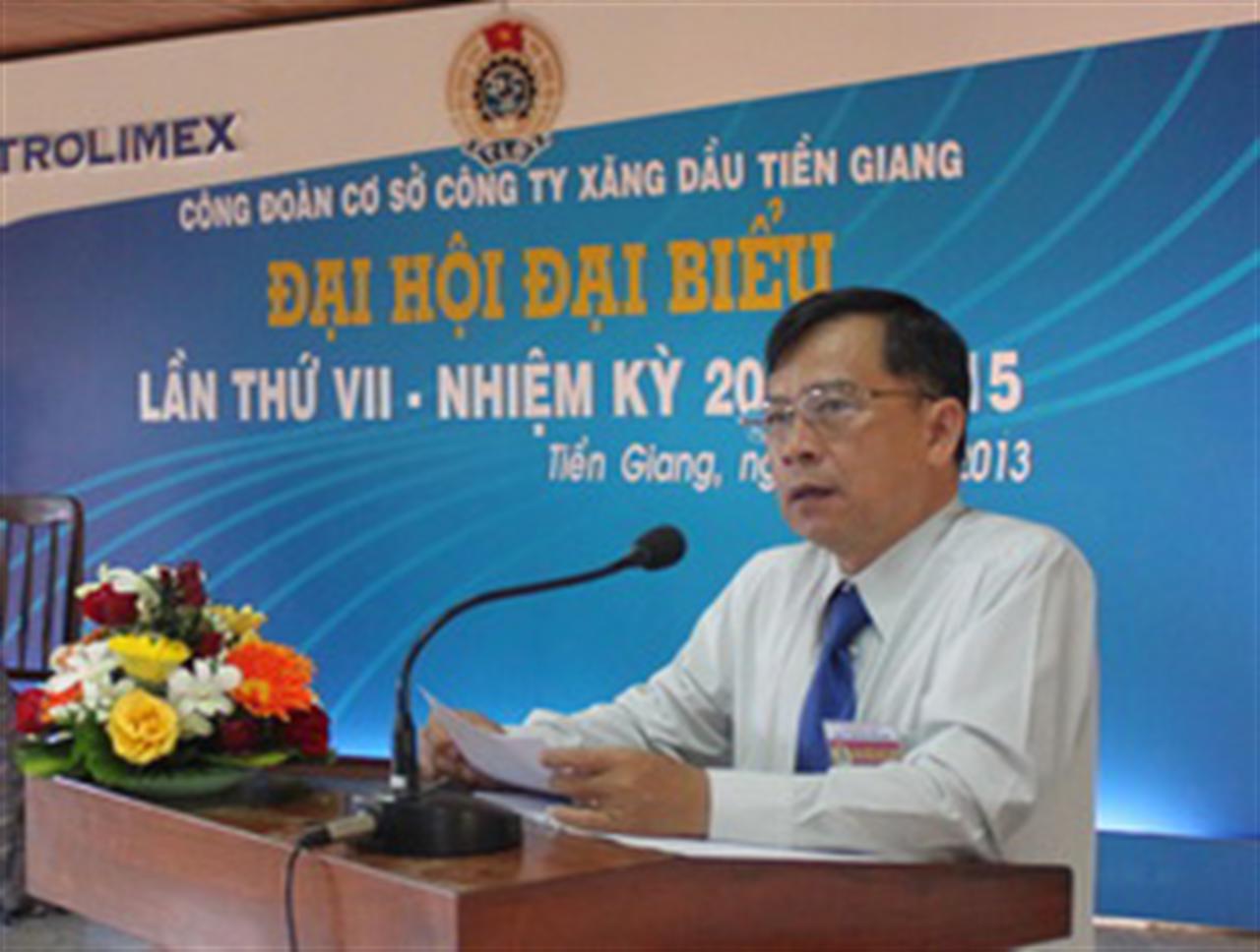 CĐCS Petrolimex Tiền Giang Đại hội “Dân chủ - Trí tuệ - Đổi mới - Phát triển”