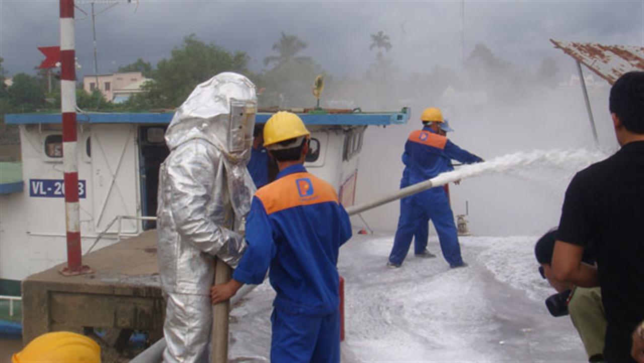 Diễn tập PCCC lần 2 năm 2012