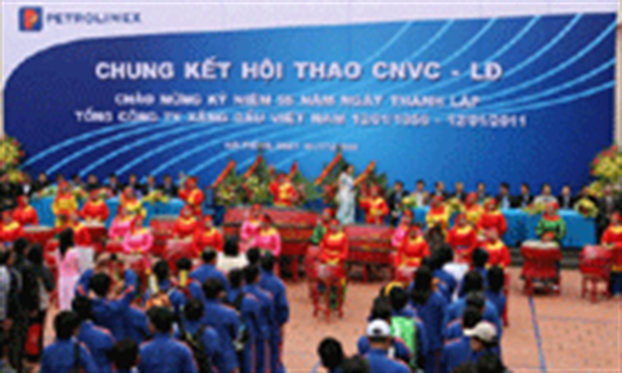 Petrolimex tổ chức thành công Chung kết Hội thao CNVC-LĐ chào mừng 55 năm thành lập Tổng Công ty