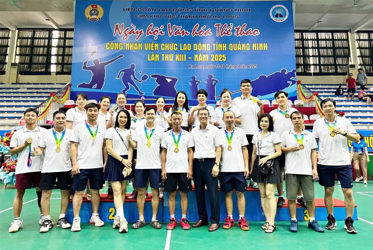 Công ty Xăng dầu B12 tham gia Ngày hội Văn hóa - Thể thao CNVC-LĐ tỉnh Quảng Ninh lần thứ XIII - năm 2025