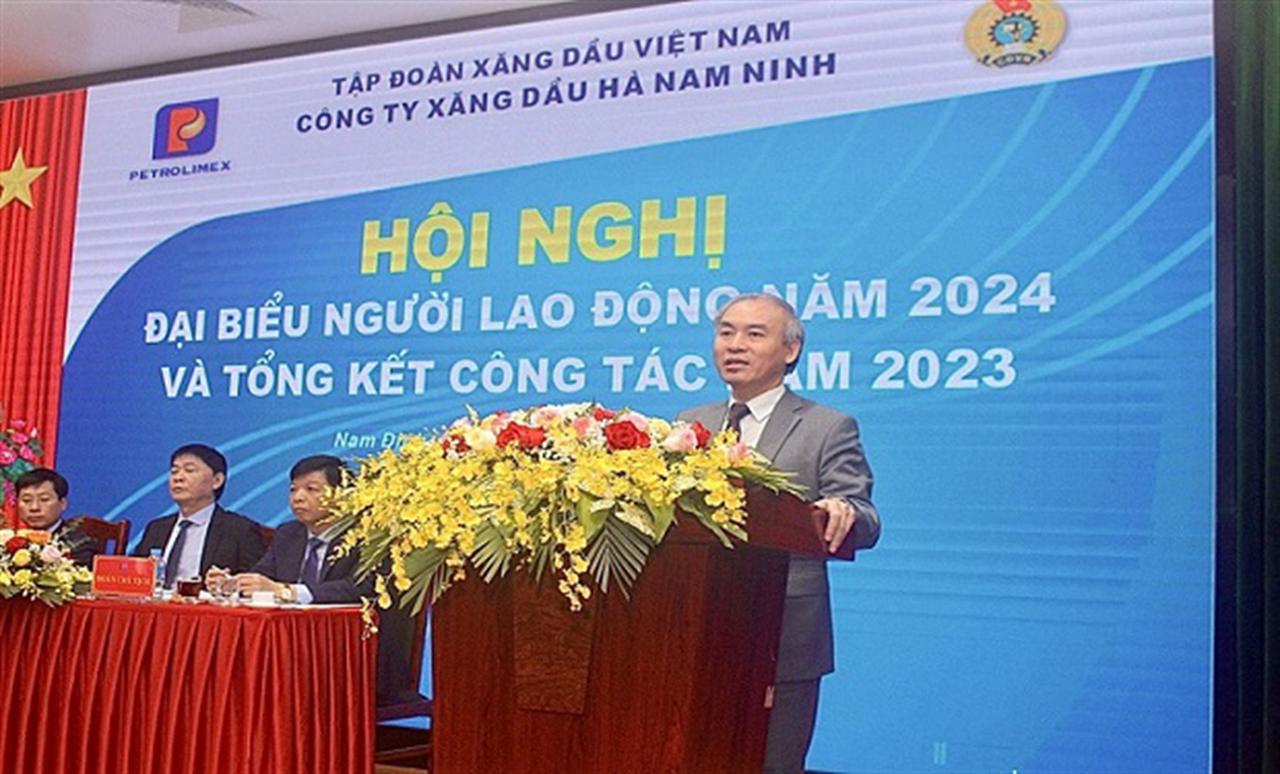 Petrolimex Nam Định tổ chức Tổng kết công tác năm 2023 và Hội nghị NLĐ năm 2024