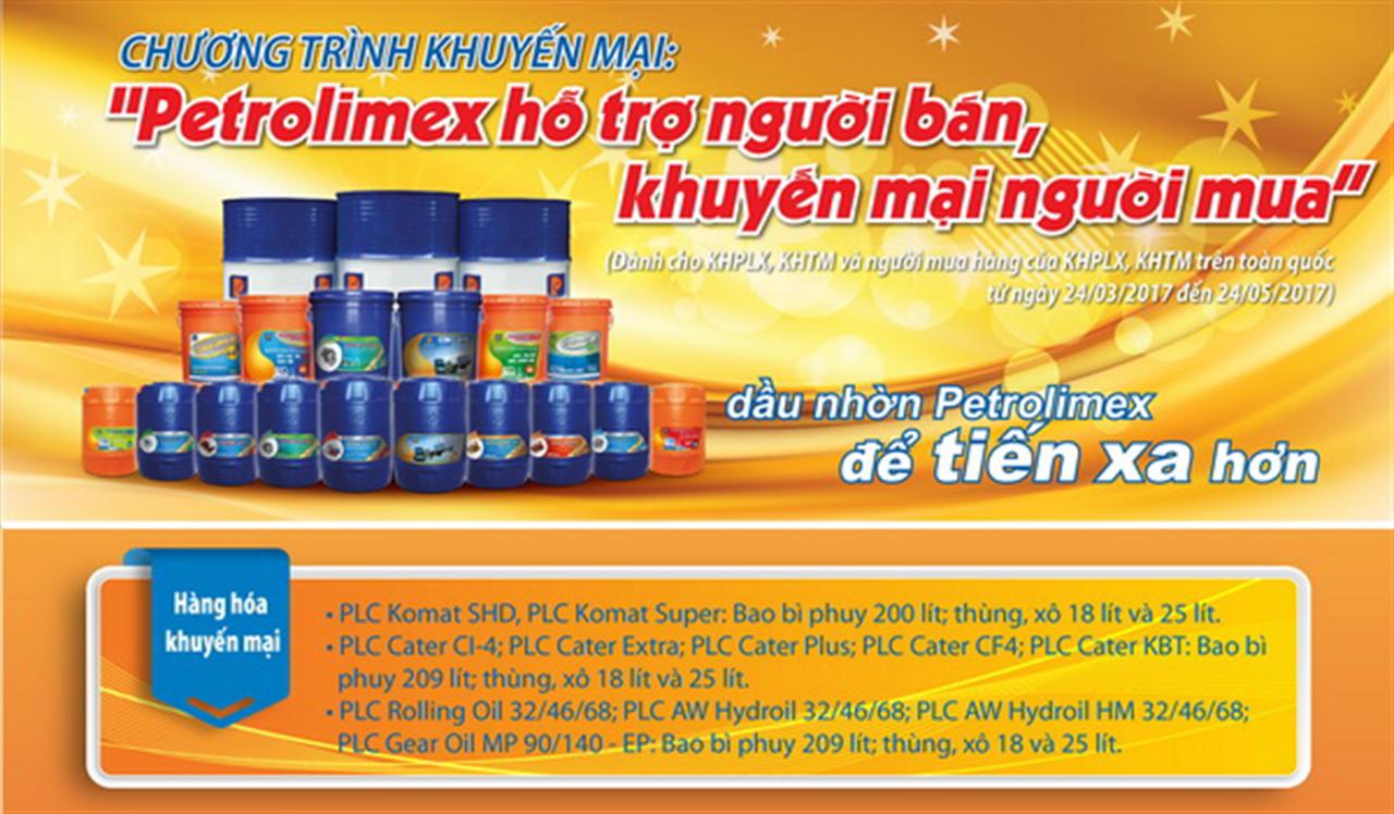 Dầu nhờn Petrolimex hỗ trợ người bán, khuyến mại người mua từ 24/3-24/5 trên toàn quốc
