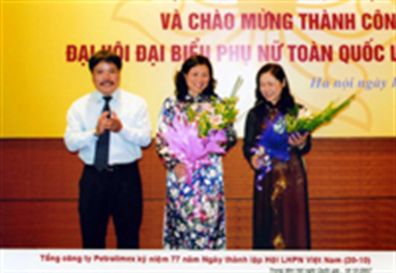 Kỷ niệm 77 năm ngày thành lập Hội Liên hiệp Phụ nữ Việt Nam