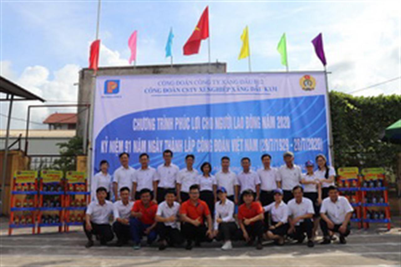 Công đoàn XNXD K131 thực hiện "Chương trình phúc lợi cho NLĐ năm 2020