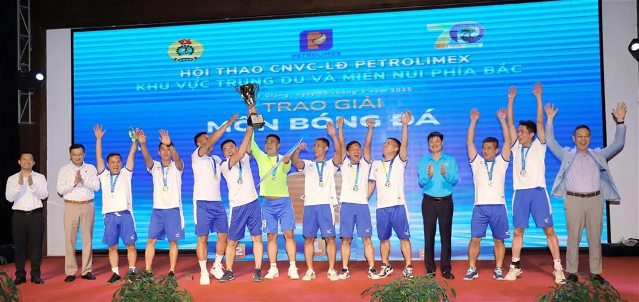 Petrolimex bế mạc Hội thao Khu vực Trung du và miền núi phía Bắc mừng kỷ niệm 70 năm thành lập Tập đoàn
