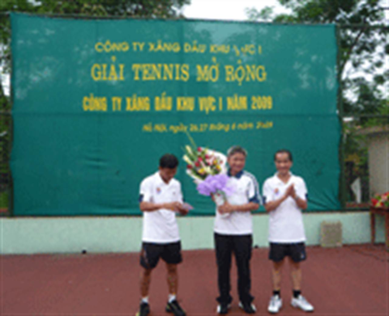 Giải Tennnis Công ty Xăng dầu Khu vực I năm 2009