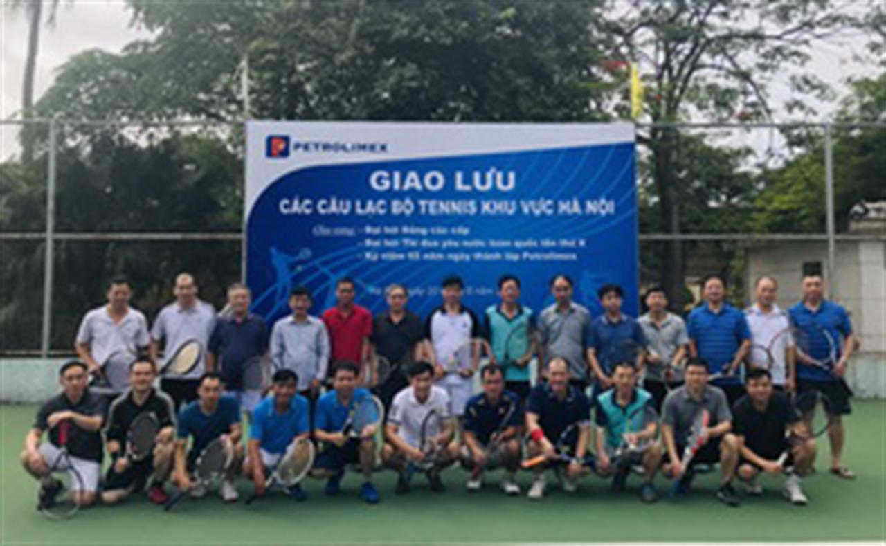 Giao lưu các CLB Tennis Khu vực Hà Nội