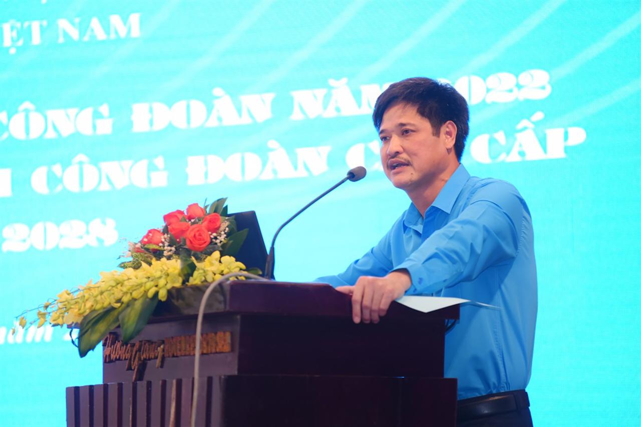Tập huấn nghiệp vụ và triển khai Kế hoạch Đại hội Công đoàn các cấp