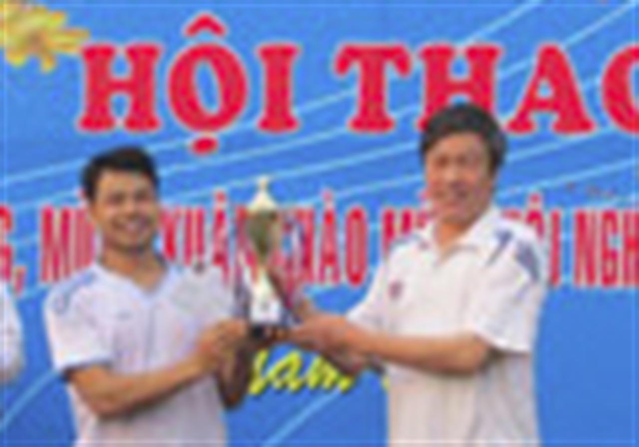 Hội thao mừng Đảng, mừng xuân, chào mừng hội nghị người lao động năm 2015 tại Petrolimex Thái Nguyên