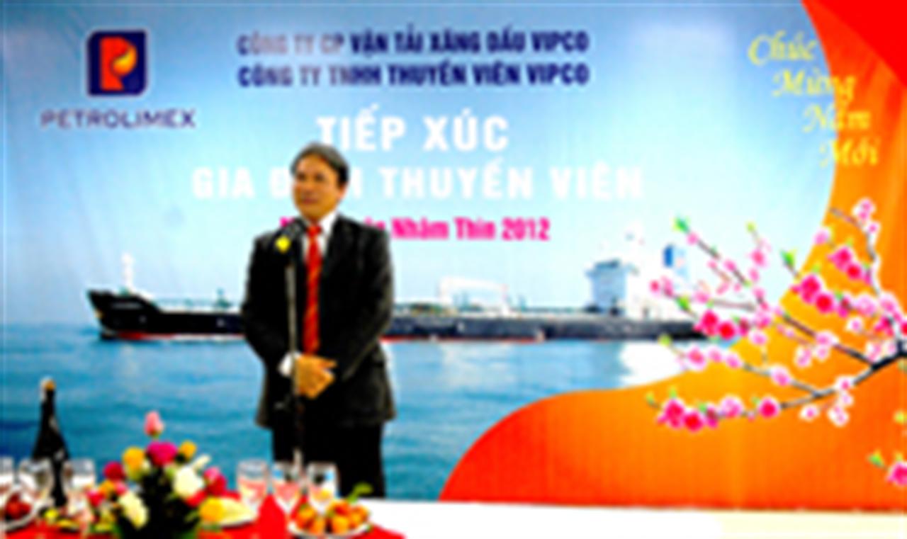 Tiếp xúc gia đình thuyền viên VIPCO nhân dịp đón xuân Nhâm Thìn