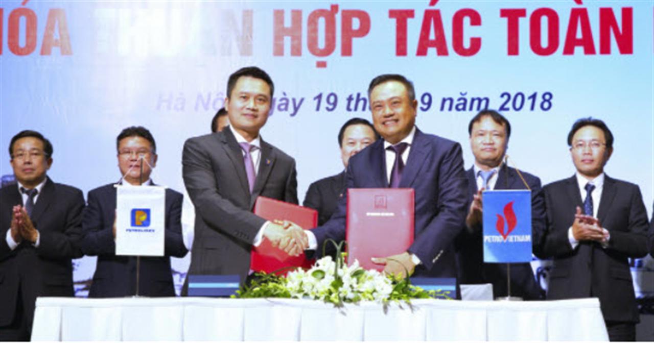Petrolimex và PetroVietnam ký thỏa thuận hợp tác toàn diện