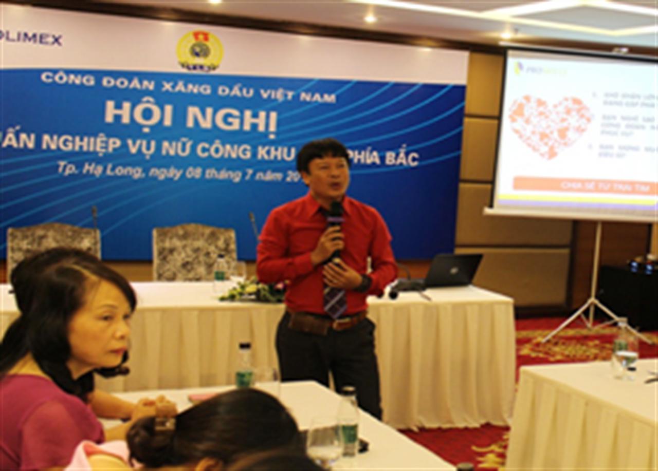 Công đoàn Xăng dầu Việt Nam tổ chức Hội nghị tập huấn nghiệp vụ nữ công năm 2015