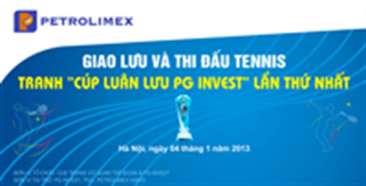 Giải Tennis tranh "Cúp luân lưu PG Invest" lần thứ Nhất