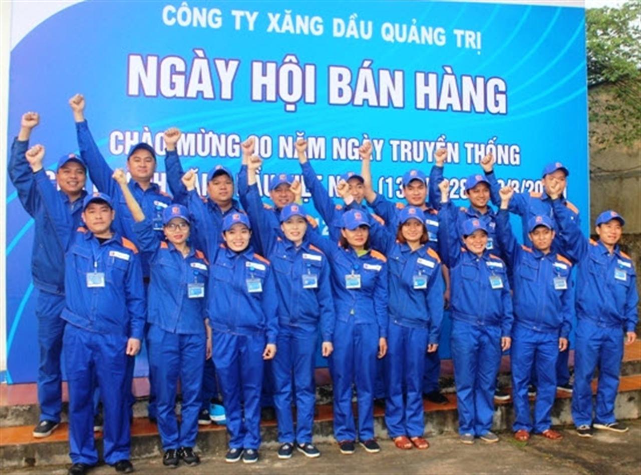 Thanh niên Petrolimex Quảng Trị ra quân chào mừng 90 năm Ngày truyền thống 13/3