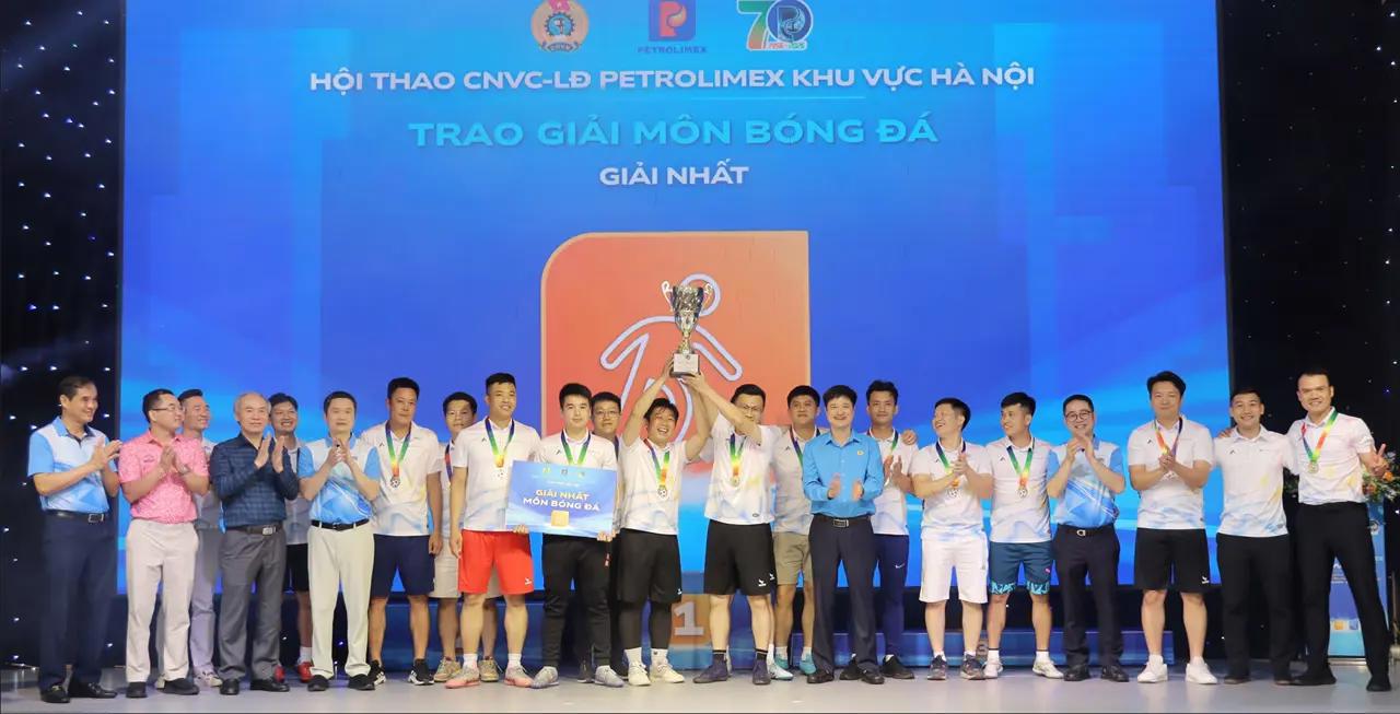 Petrolimex bế mạc Hội thao chào mừng 70 năm Ngày thành lập tại khu vực Hà Nội
