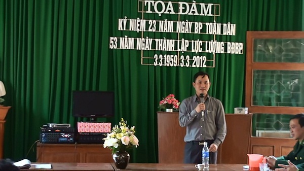 Nhân Dịp kỷ niệm ngày Biên Phòng toàn dân 3/3/2012