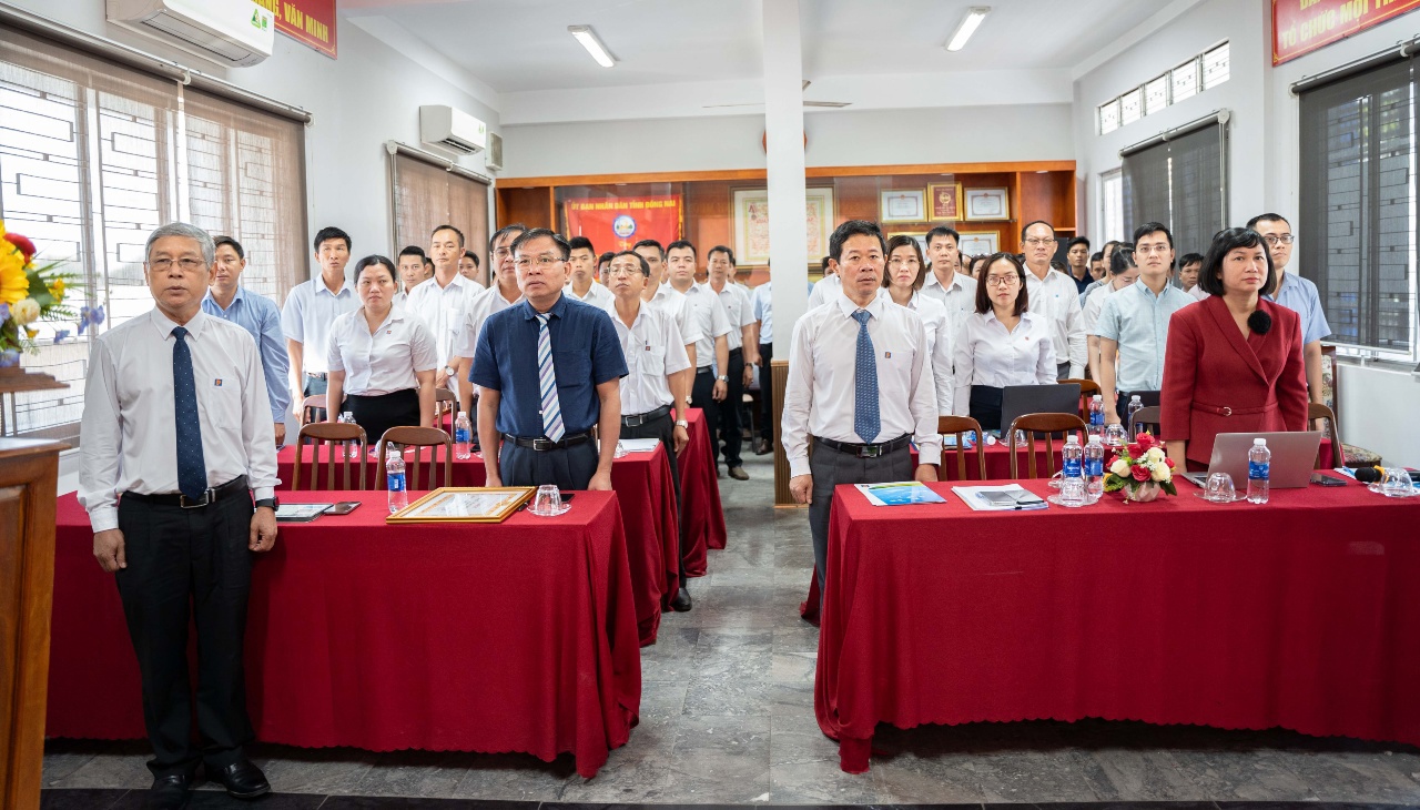 Đảng bộ Công ty Xăng dầu Đồng Nai tổng kết công tác xây dựng Đảng năm 2023, triển khai nhiệm vụ năm 2024.