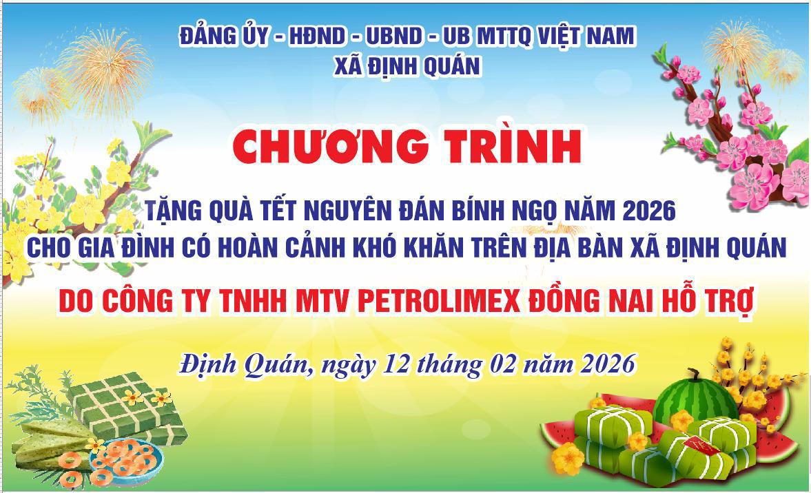 Petrolimex Đồng Nai trao 50 suất quà Tết cho đồng bào dân tộc thiểu số tại xã Định Quán