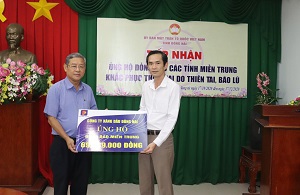 Petrolimex Đồng Nai : Chung tay vì đồng bào miền Trung