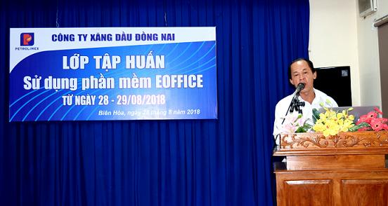 Petrolimex Đồng Nai tổ chức lớp tập huấn sử dụng phần mềm eOffice
