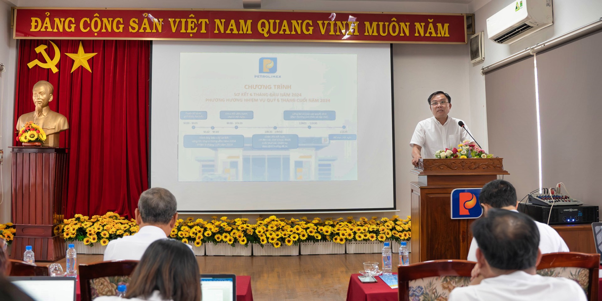 Petrolimex Đồng Nai tổ chức chương trình Sơ kết 6 tháng đầu năm 2024.
