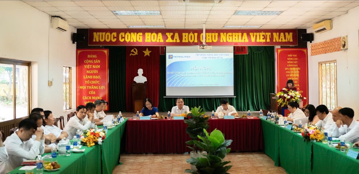 Cụm thi đua số 12 của Petrolimex: Sơ kết phong trào thi đua 6 tháng đầu năm 2025