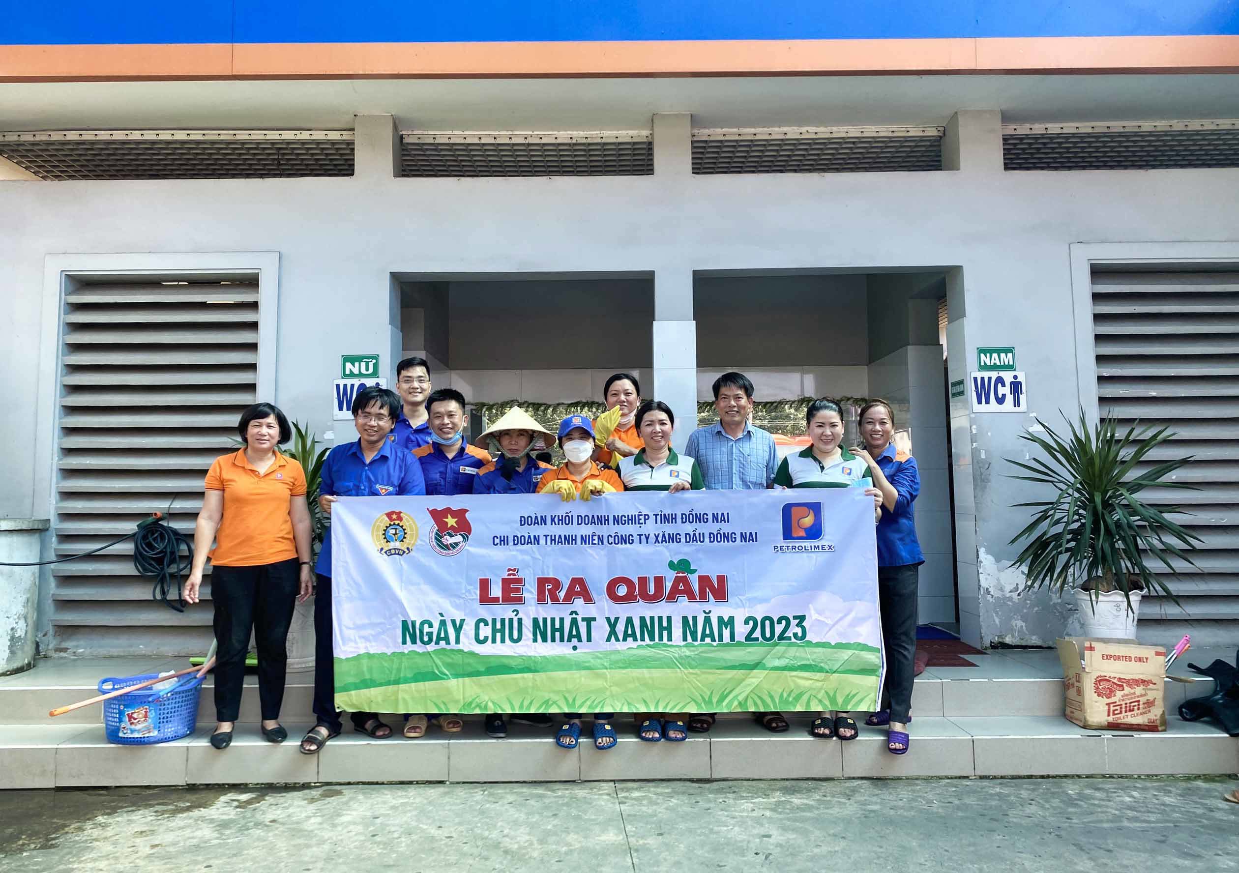 Hưởng ứng “ Ngày chủ nhật xanh “ đẩy mạnh Phong trào “Xanh - Sạch - Đẹp - An toàn”