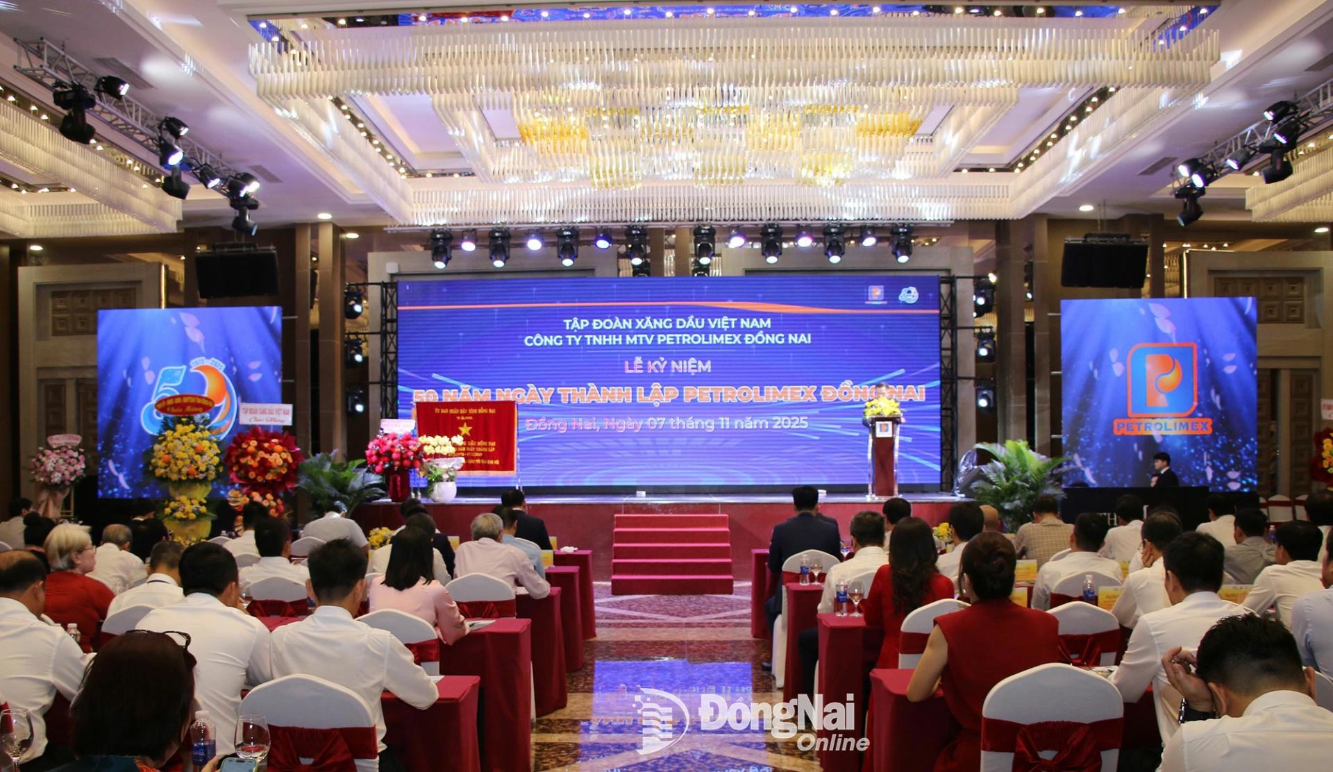 Báo Đồng Nai: Petrolimex Đồng Nai kỷ niệm 50 năm thành lập