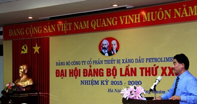 Đảng bộ PECO đại hội Lần thứ XXI (nhiệm kỳ 2015-2020)