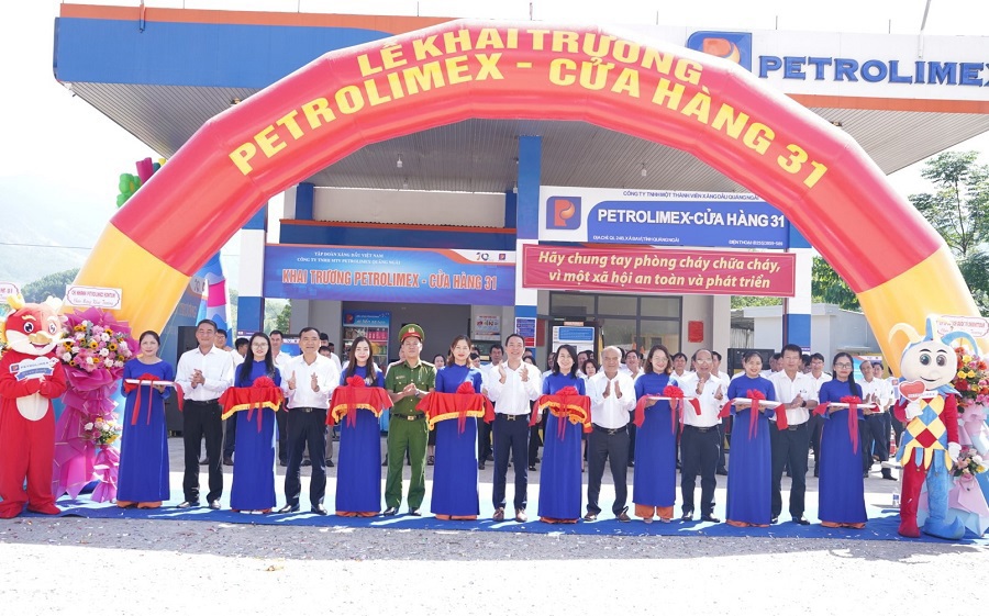 Petrolimex Quảng Ngãi khai trương Petrolimex - Cửa hàng 31