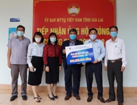 Petrolimex Gia Lai đóng góp 1,1 tỷ đồng ủng hộ Quỹ vắc-xin phòng Covid-19