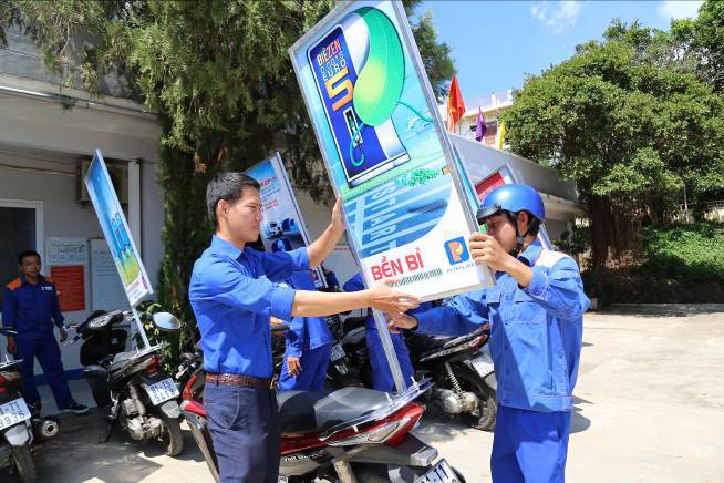 Xung kích trong xây dựng thương hiệu PLX