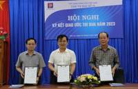 Cụm thi đua số 10 ký giao ước thi đua năm 2023