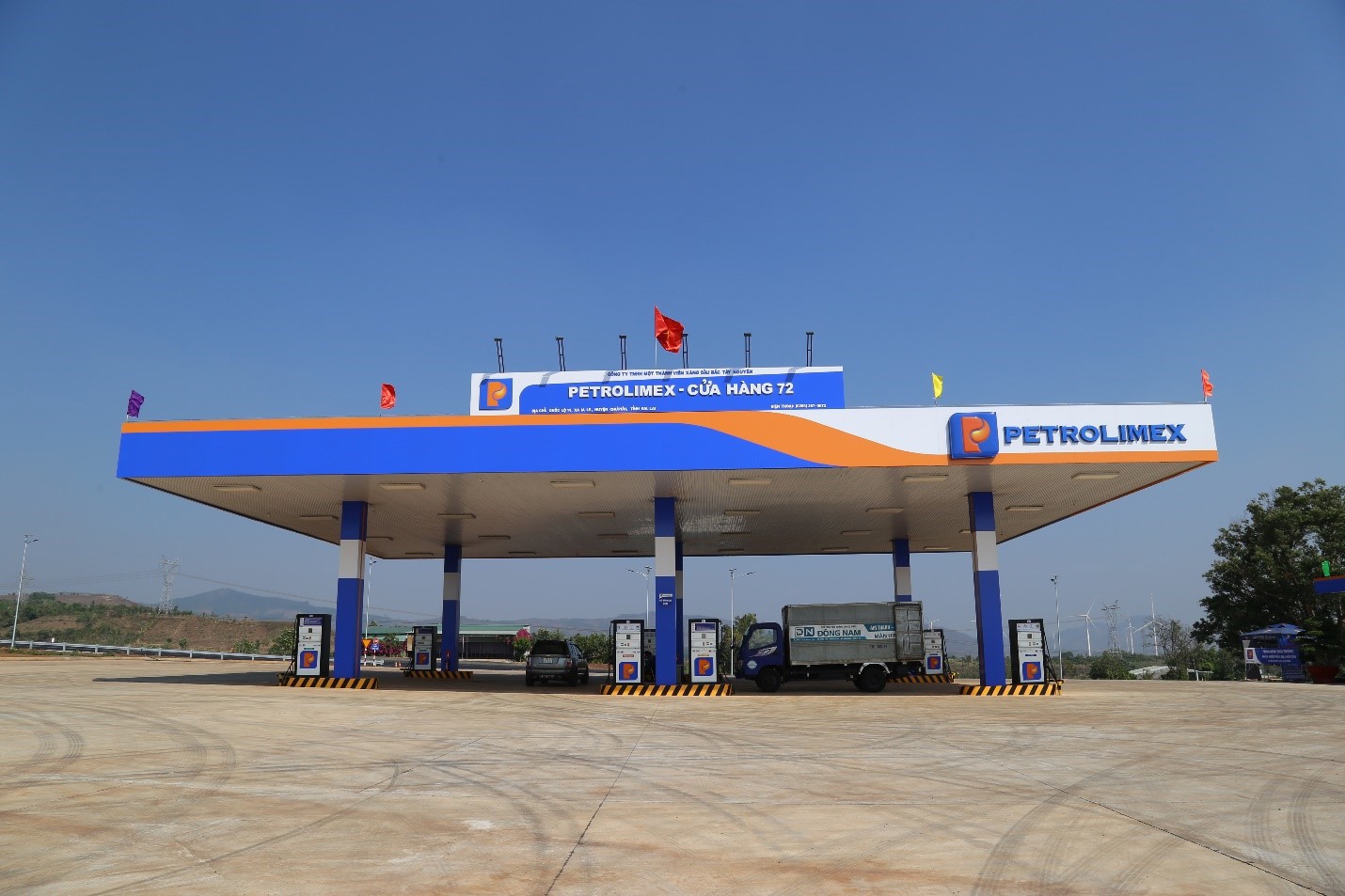 Petrolimex Gia Lai Khánh thành Công trình Petrolimex-Cửa hàng 72