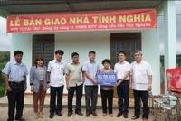 Petrolimex Gia Lai trao tặng nhà tình nghĩa tại huyện Đăk Đoa, tỉnh Gia Lai