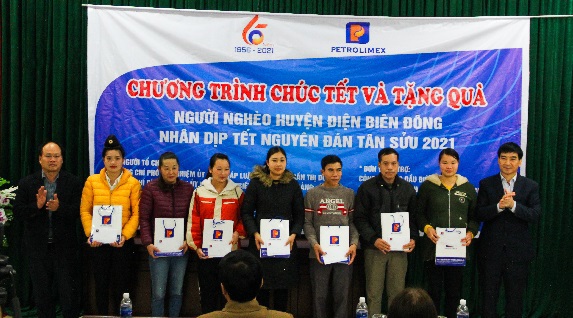 Petrolimex Điện Biên và PTC chung tay ủng hộ “Tết vì người nghèo 2021”