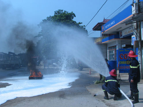 Tổ chức diễn tập An toàn PCCC
