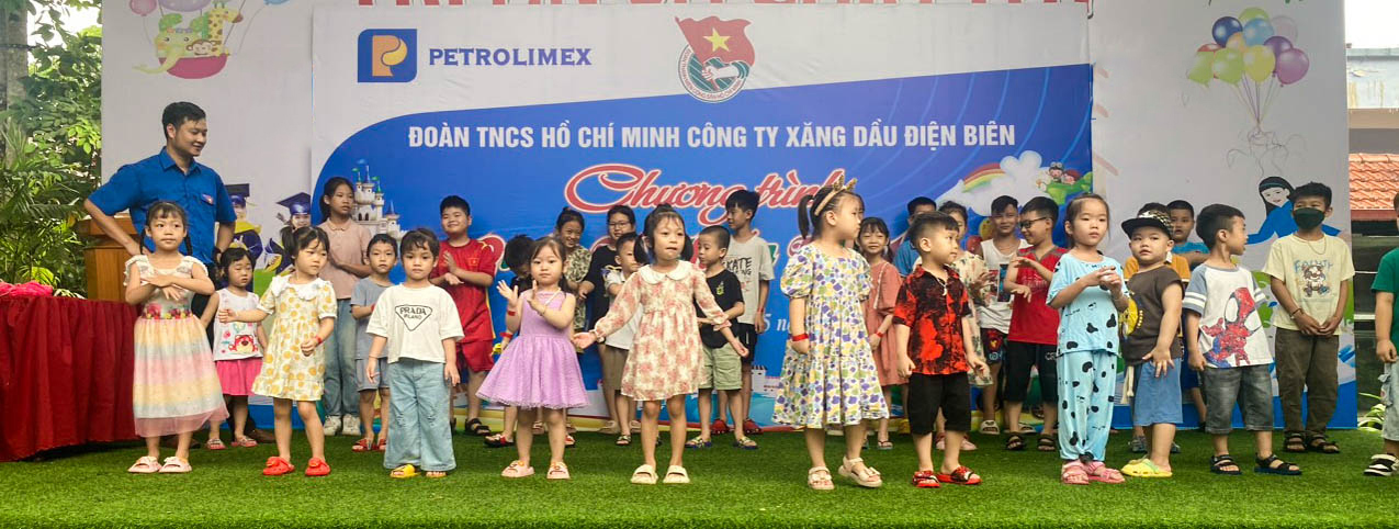 Đoàn thanh niên Petrolimex Điện Biên tổ chức hoạt động nhân ngày quốc tế thiếu nhi 1/6
