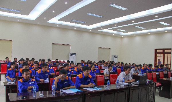 Petrolimex Điện Biên huấn luyện ATVSLĐ 2018