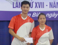 Đạt thành tích cao tại giải cầu lông CNVCLĐ tỉnh Điện Biên 2015