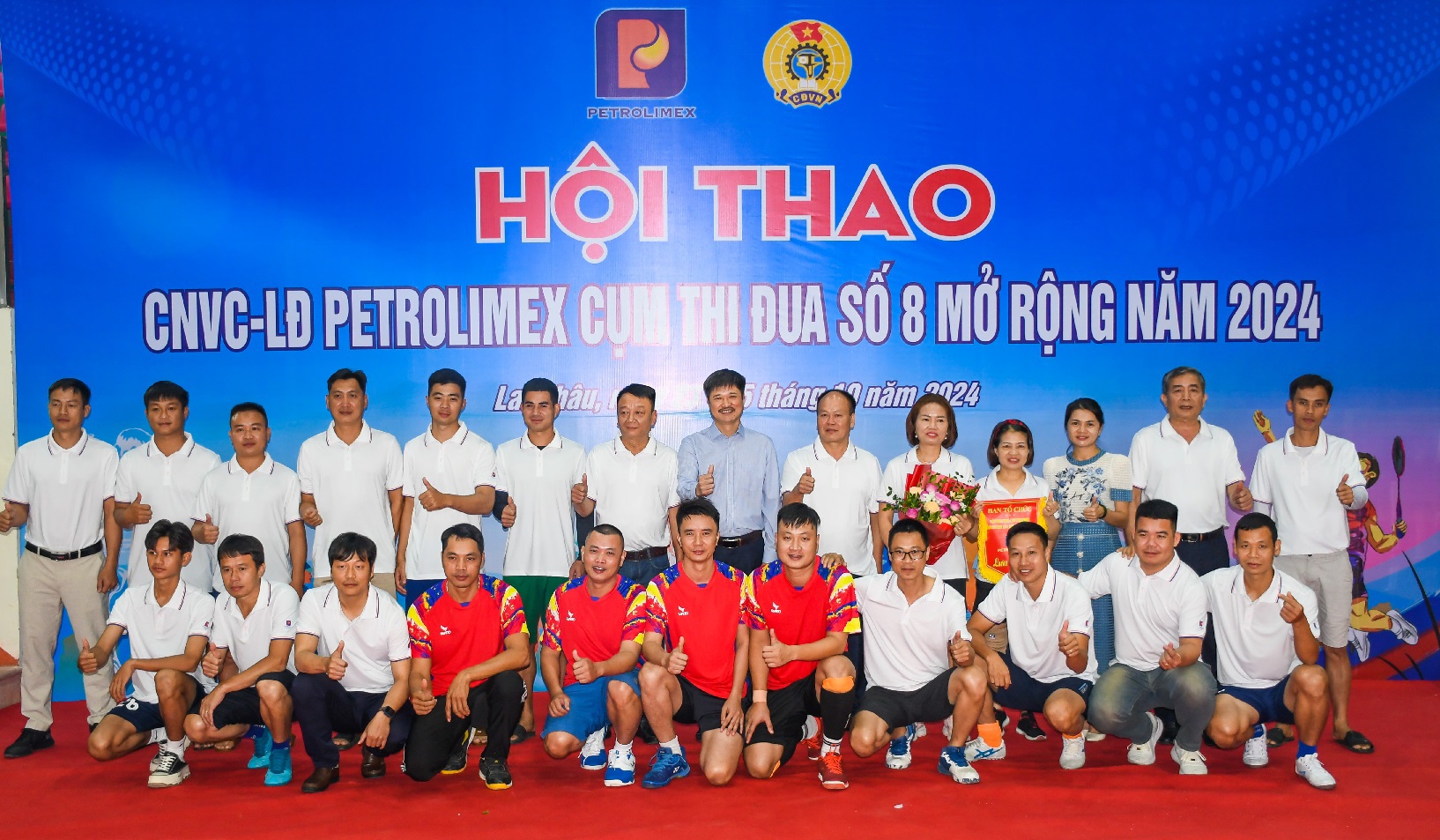PLX ĐIỆN BIÊN THAM DỰ HỘI THAO CNVC-LĐ PETROLIMEX CỤM THI ĐUA SỐ 8 MỞ RỘNG NĂM 2024 ĐẠT NHIỀU THÀNH TÍCH CAO