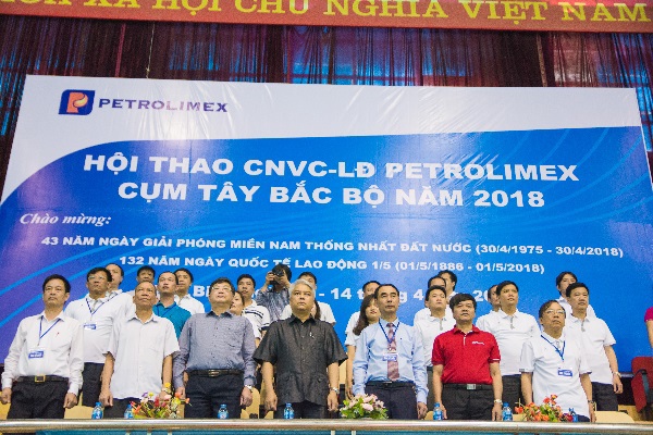 Khai mạc Hội thao CNVC-LĐ Petrolimex Cụm Tây Bắc Bộ 2018