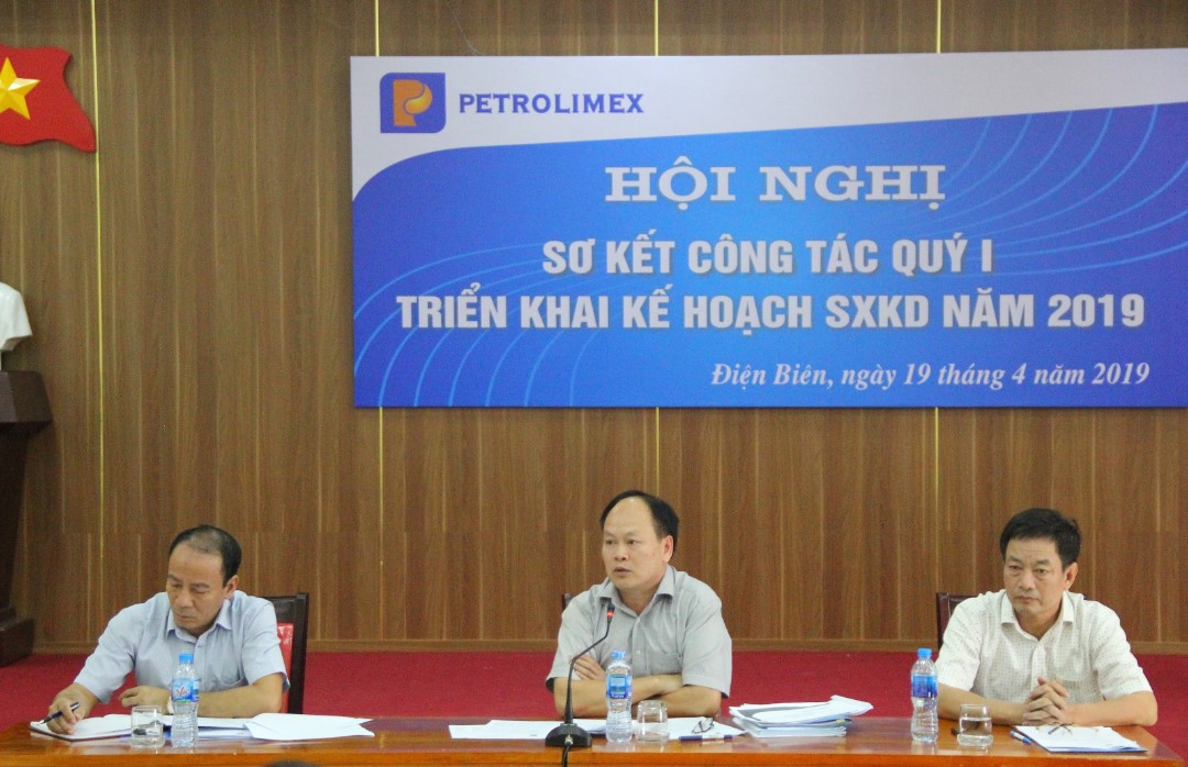 Petrolimex Điện Biên sơ kết quý I năm 2019