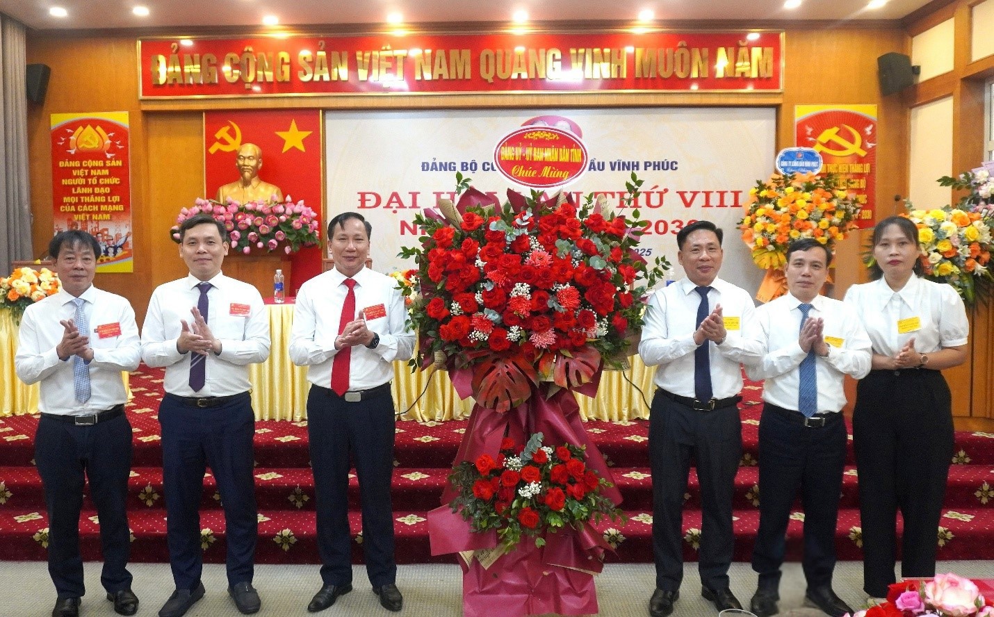 Đại hội Đảng bộ Công ty Xăng dầu Vĩnh Phúc lần thứ VIII nhiệm kỳ 2025 – 2030