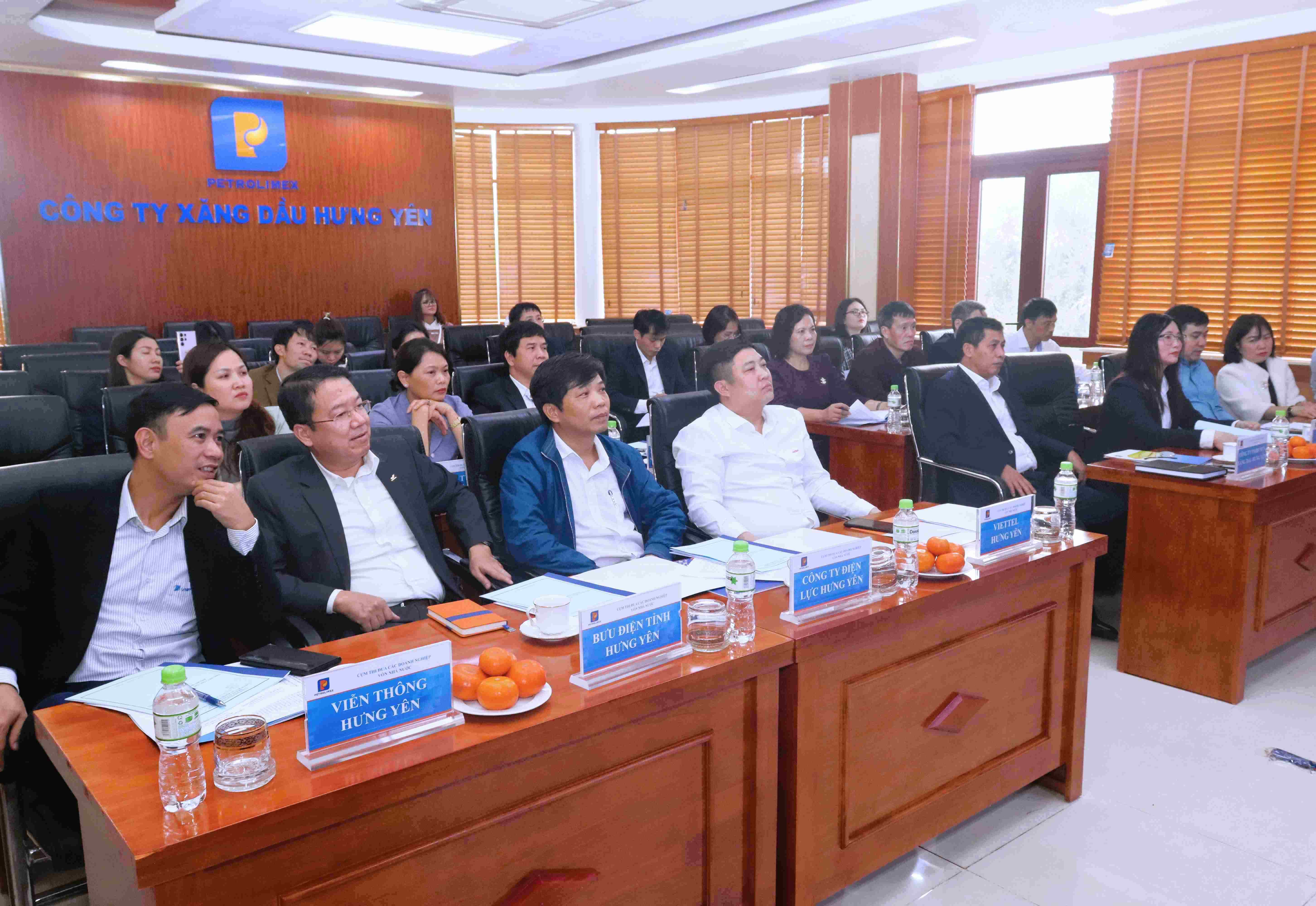 Cụm thi đua các Doanh nghiệp vốn Nhà nước tỉnh Hưng Yên Tổng kết công tác Thi đua – Khen thưởng năm 2023