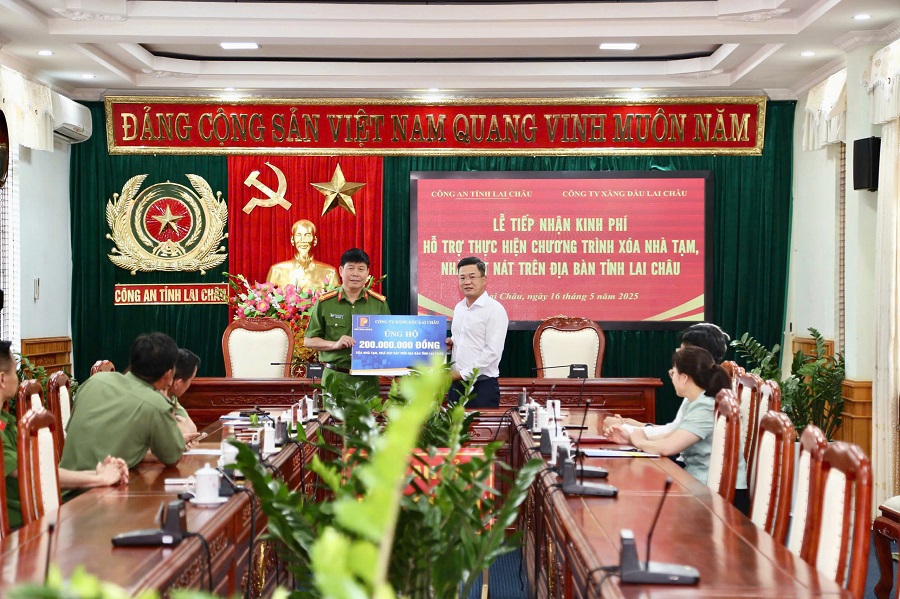 Petrolimex Lai Châu chung tay xóa nhà tạm, nhà dột nát trên địa bàn tỉnh Lai Châu